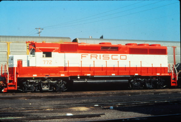 GP40-2 772 at St. Louis, Missouri in June 1979 (Vernon Ryder)