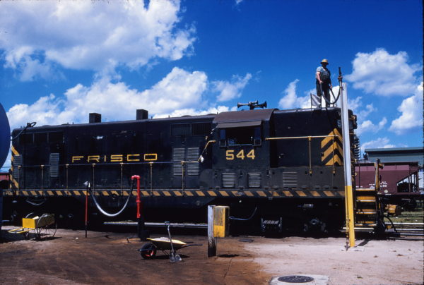GP7 544 (location unknown) in August 1960