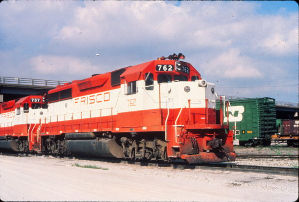 GP40-2 762 at Springfield, Missouri in June 1978 (Vernon Ryder)