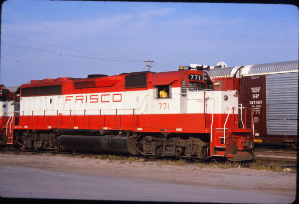 GP40-2 771 at St. Louis, Missouri in August 1980