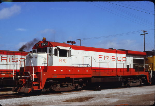 B30-7 870 at Kansas City in August 1978 (Thomas Chenoweth)