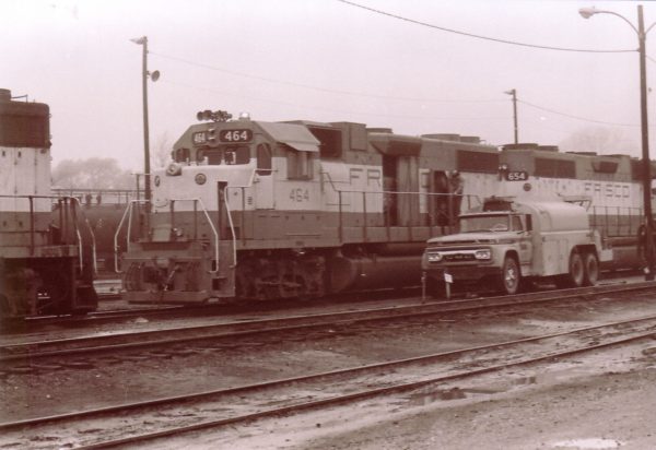 GP38-2 464 and GP38AC 654 (date and location unknown)