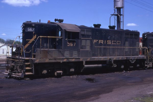 GP7 567 (location unknown) in April 1970 (Dave Cash)