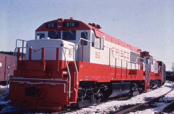 U25B 816 at Erie, Pennsylvania in March 1965