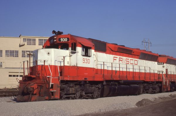 SD45 930 at Kansas City, Missouri on April 19, 1980 (J.C. Benson)