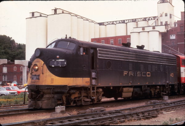 FP7 43 at Kansas City, Missouri in June 1968