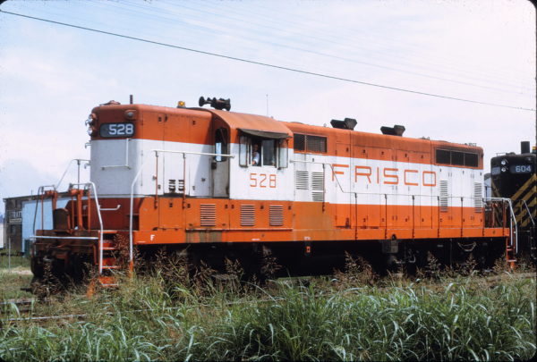 GP7 528 (location unknown) in August 1969