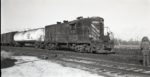 GP7 632 at North Clinton, Missouri on December 27, 1973