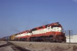 SD45 929, GP38AC 642 and GP38-2 406 on April 19, 1980 at Lenexa, Kansas (J.C. Benson)