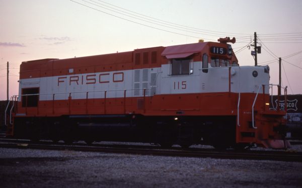 GP15-1 115 at Ft. Smith, Arkansas on October 21, 1977 (Bob Jetmore)