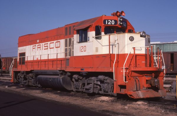 GP15-1 120 at Ft. Smith, Arkansas in February 1978 (Ed Painter)