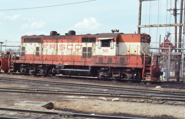 GP7 510 at Springfield, Missouri on April 8, 1978