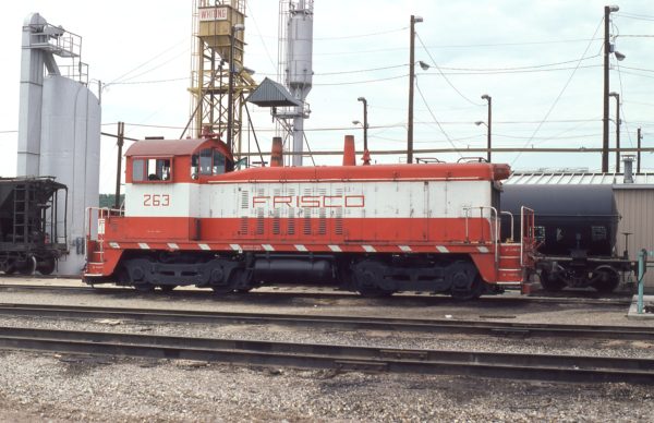 NW2 263 at Tulsa, Oklahoma on August 31, 1980 (P.B. Wendt)