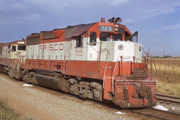GP35 723 at Quannah, Texas on July 5, 1973 (R.R. Harmen)