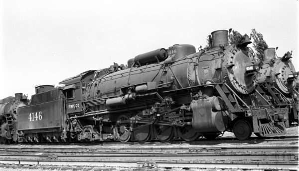 2-8-2 4146 at Tulsa, Oklahoma on September 24, 1948