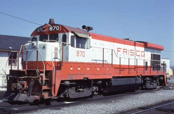 B30-7 870 at Atlanta, Georgia in April 1980 (Lon Coone)