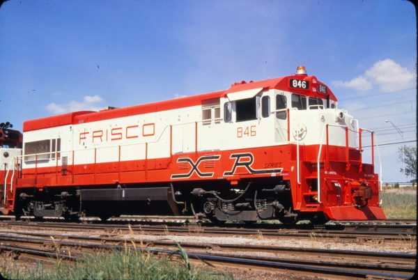 U30B 846 at Springfield, Missouri in June 1973 (Golden Spike Productions)
