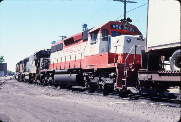 SD40-2 956 at Marysville, Kansas on June 11, 1979
