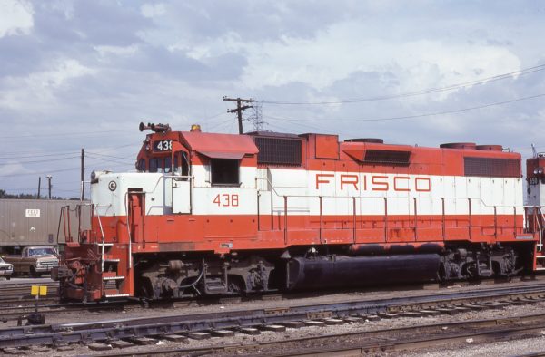 GP38-2 438 at St. Louis, Missouri in September 1980 (Lon Coone)