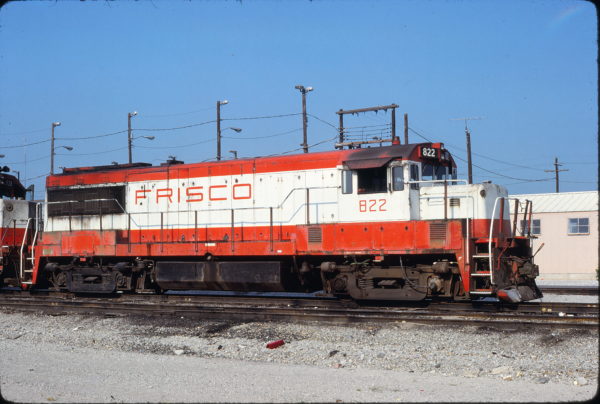 U25B 822 at Tulsa, Oklahoma on July 19, 1980 (James Holder)