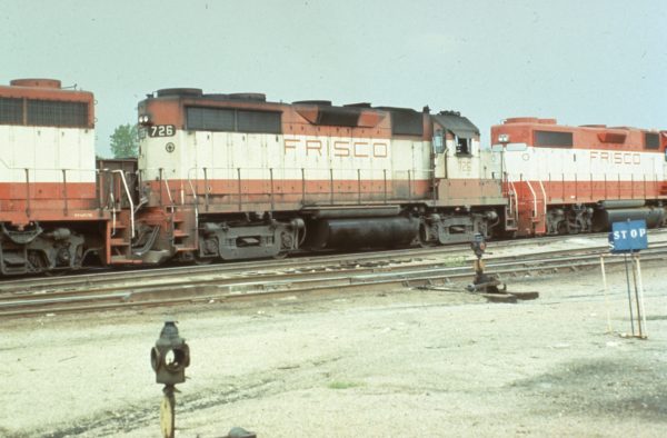 GP35 726 at Sherman, Texas in 1977