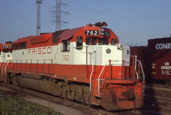 GP40-2 762 at  St. Louis, Missouri on April 20, 1980 (J.C. Benson)