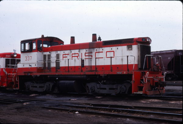 SW1500 337 at St. Louis, Missouri in April 1978