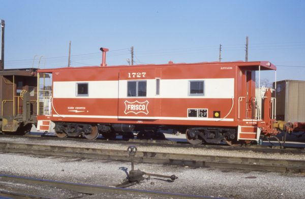 Caboose 1727 (location unknown) in November 1979