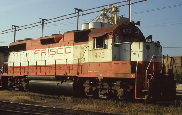 GP38-2 473 at Memphis, Tennessee on September 1, 1980 (P.B. Wendt)