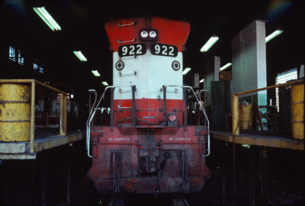 SD45 922 at St. Louis, Missouri in August 1978 (Don Wirth)