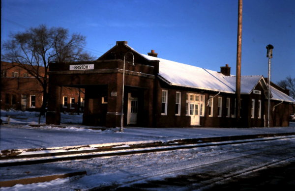 Bristow, Oklahoma Depot (date unknown)