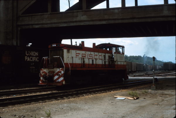 SW1500 333 (location unknown) in August 1973