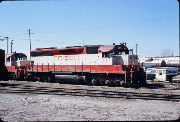 SD45 915 (location unknown) on March 17, 1973