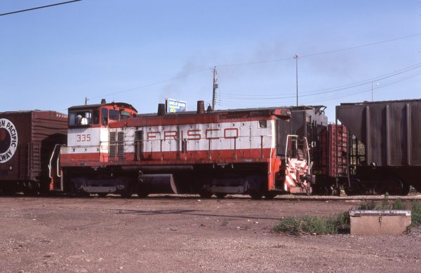 SW1500 335 at Kansas City, Kansas in July 1978