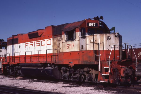 GP38-2 697 at St. Louis, Missouri (date unknown) (M.A. Wise)