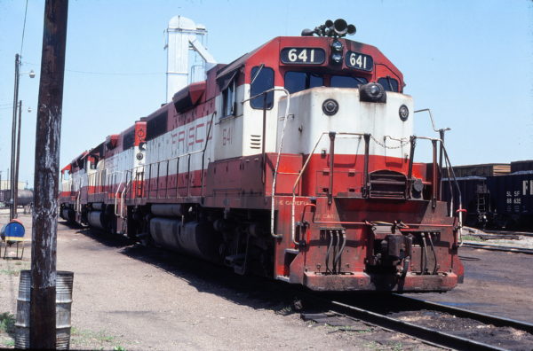 GP38AC 641 at Sherman, Texas on May 10, 1980 (Gene Gant)