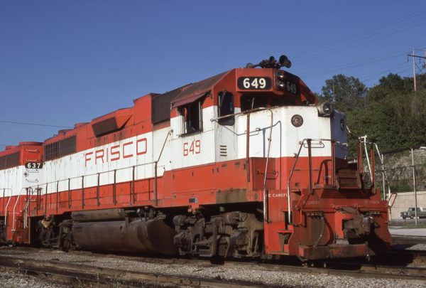 GP38AC 649 at Kansas City, Missouri on August 23, 1980 (J.F. Primm II)