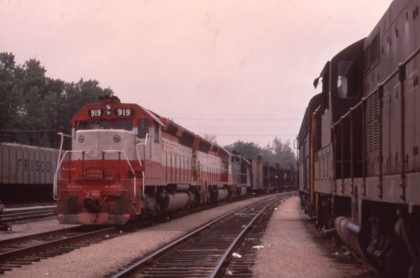SD45 919 at St. Louis, Missouri on  May 24, 1969