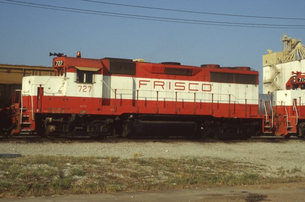 GP35 727 at Memphis, Tennessee on September 1, 1980 (P.B. Wendt)