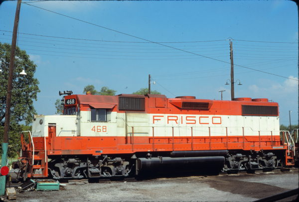 GP38-2 468 at Fort Worth, Texas on August 6, 1978 (Bob Graham)