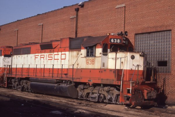 GP38AC 638 at St. Louis, Missouri on April 20, 1980 (J.C. Benson)
