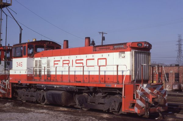 SW1500 346 at St. Louis, Missouri on April 20, 1980 (J.C. Benson)