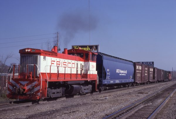 SW1500 354 at Merriam, Kansas on April 19, 1980 (J.C. Benson)