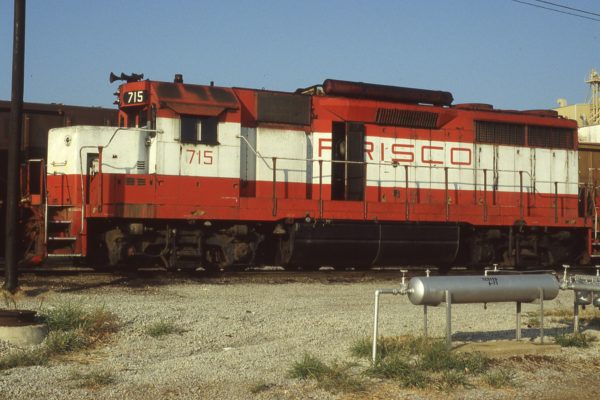 GP35 715 at Memphis, Tennessee on September 1, 1980 (P.B. Wendt)