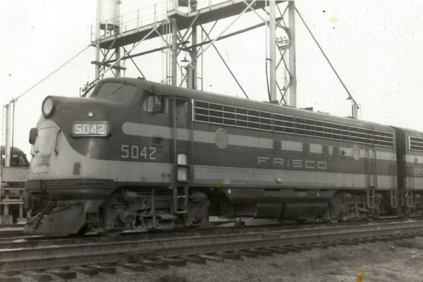 FP7 5042 at Springfield, Missouri on December 2, 1951 (McBride-Kaiser)