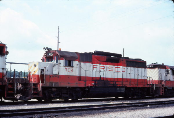 GP35 704 (location unknown) in August 1977
