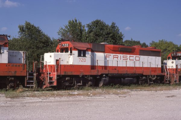 GP35 720 at Springfield, Missouri on August 30, 1980 (P.B. Wendt)