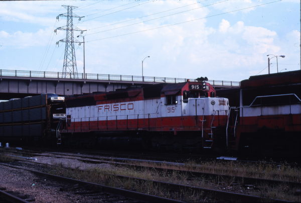 SD45 915 at St. Louis, Missouri on September 16, 1978