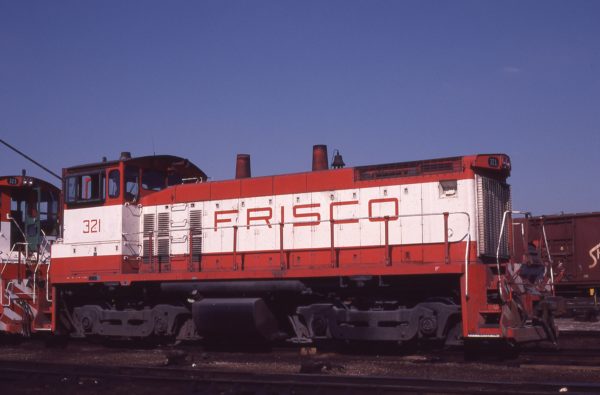 SW1500 321 at St. Louis, Missouri in January 1981 (M.A. Wise)