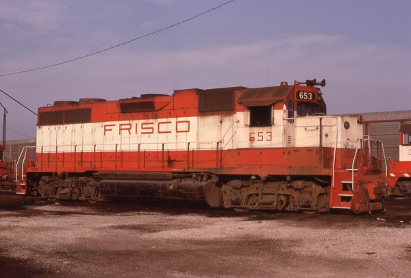 GP38AC 653 at St. Louis, Missouri on August 30, 1980 (Frank Szachacz)